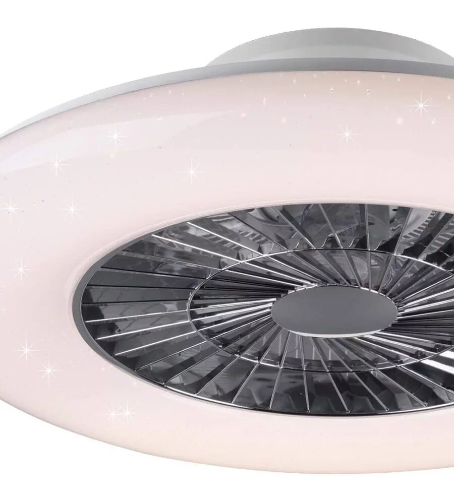 Ventilatore da soffitto "visby" con led incluso Ø75 cm, 60w